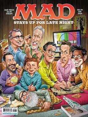 MAD MAGAZINE JUN 2026 RARE #49 LATE NITE TV ISSUE SATIRE COLLECTIBLE USA HUMOR